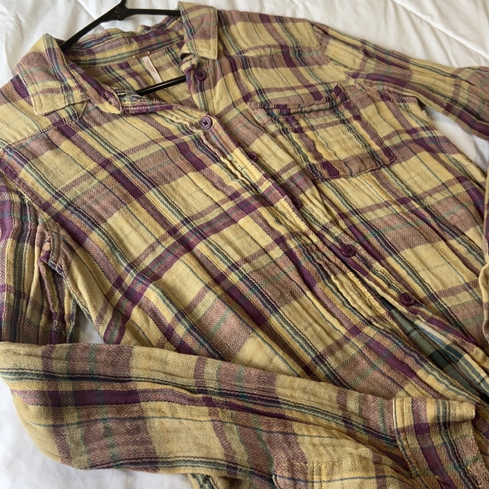 Free People button down top - Picture 3 of 4